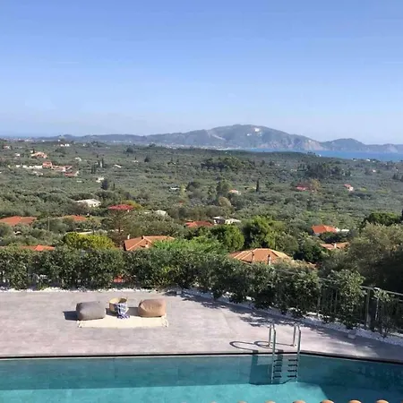 Aerial View Villa Lithakia (Zakynthos)
